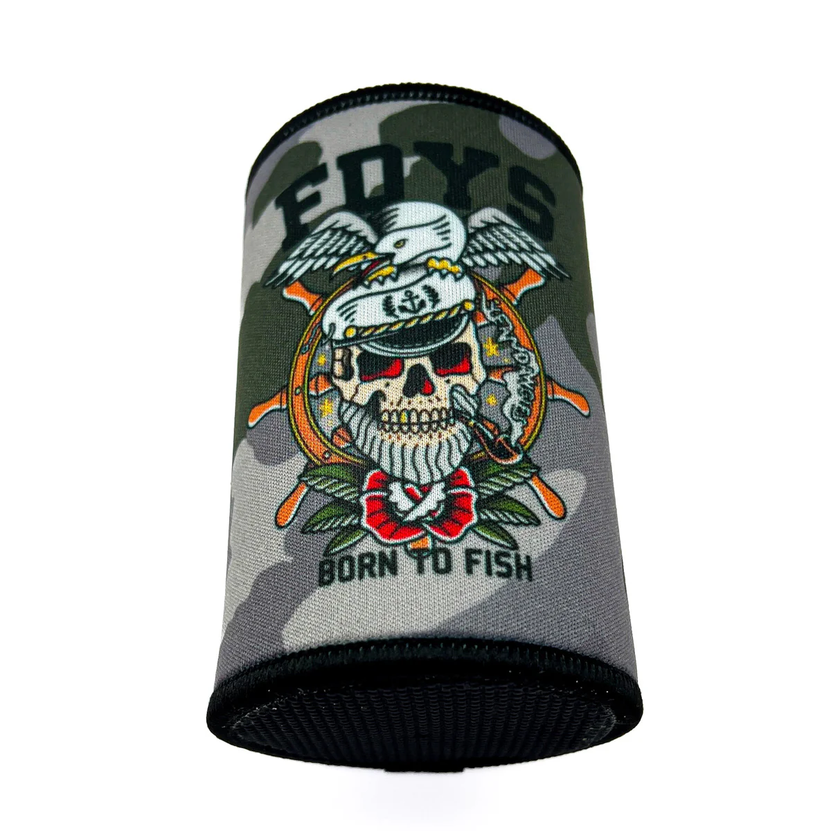 FDYS Born to Fish Stubby Holder - Image 4