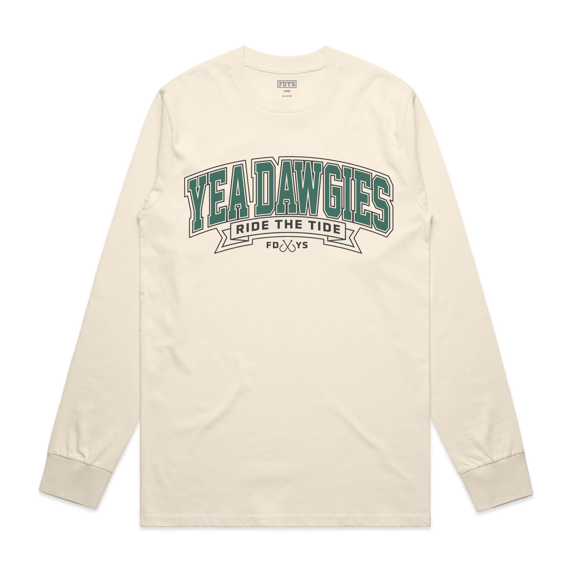 Ride the Tide Long Sleeve - Beige - Image 2