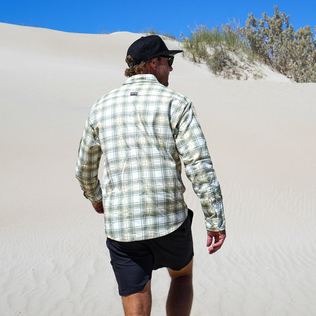 The Bushmen Flanno - Khaki - Image 3
