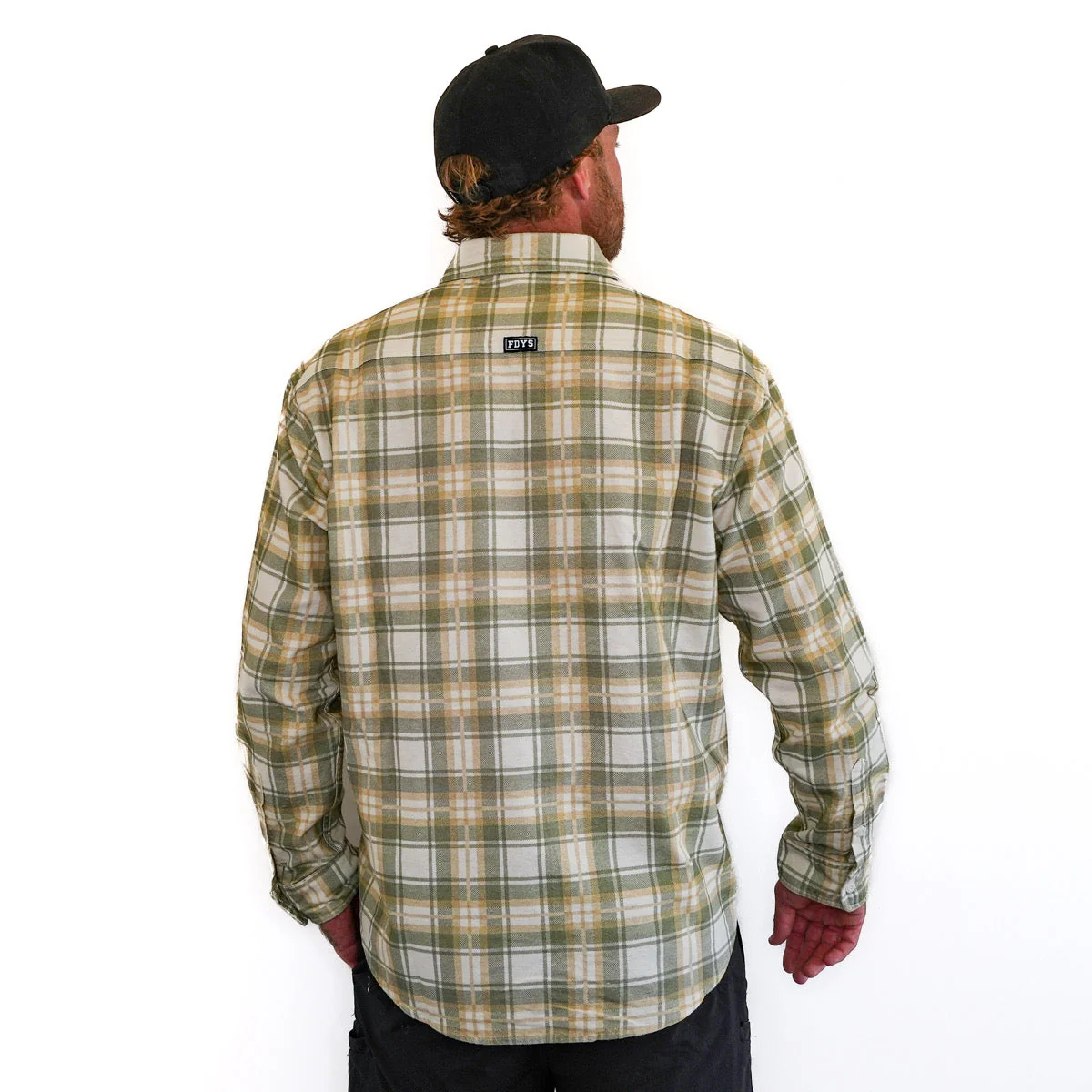 The Bushmen Flanno - Khaki - Image 4