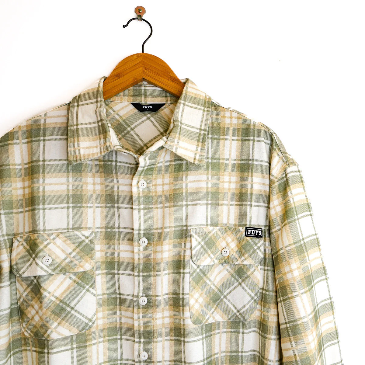 The Bushmen Flanno - Khaki - Image 5