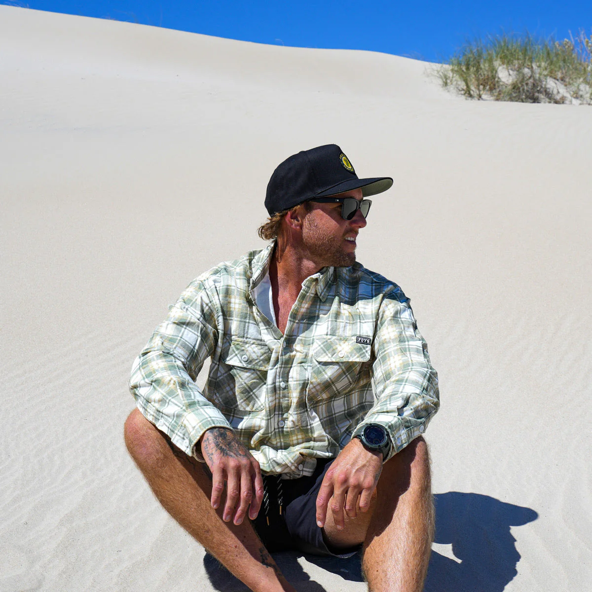 The Bushmen Flanno - Khaki - Image 8